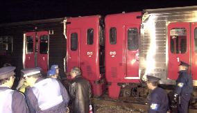 Human error blamed for train collision in Fukuoka